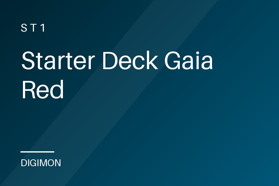 Starter Deck Gaia Red