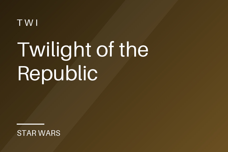 Twilight of the Republic