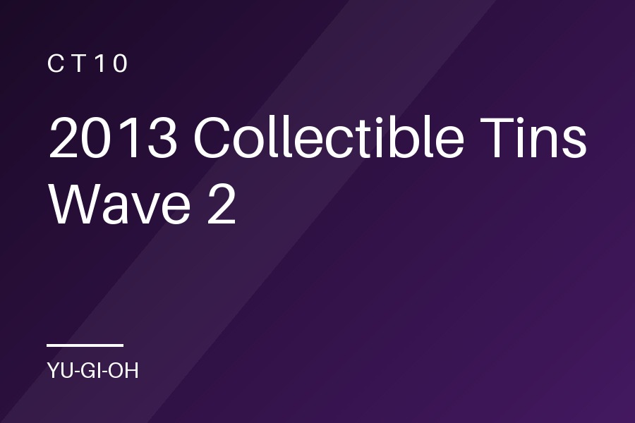 2013 Collectible Tins Wave 2