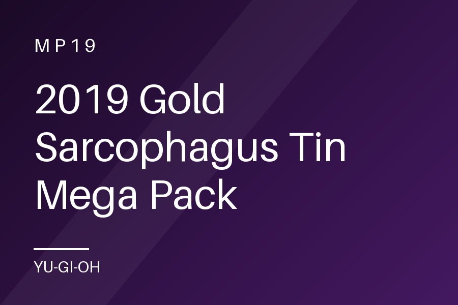 2019 Gold Sarcophagus Tin Mega Pack