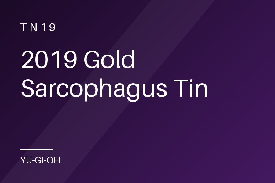 2019 Gold Sarcophagus Tin