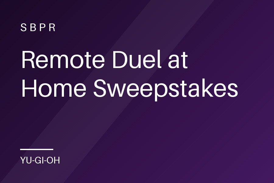 Remote Duel at Home Sweepstakes