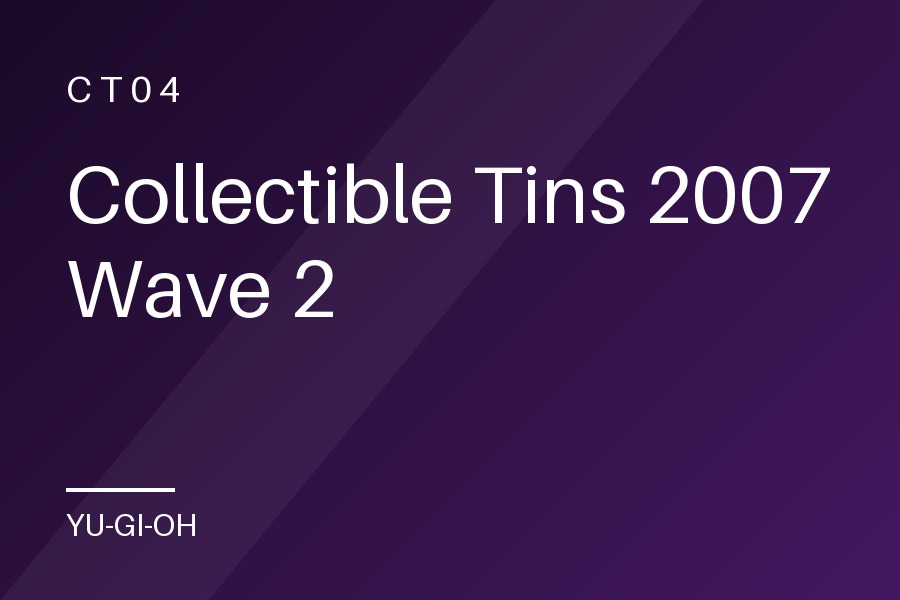 Collectible Tins 2007 Wave 2