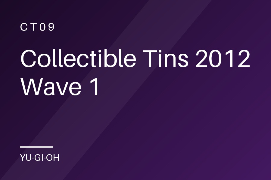 Collectible Tins 2012 Wave 1