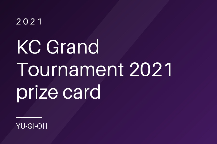KC Grand Tournament 2021 prize card