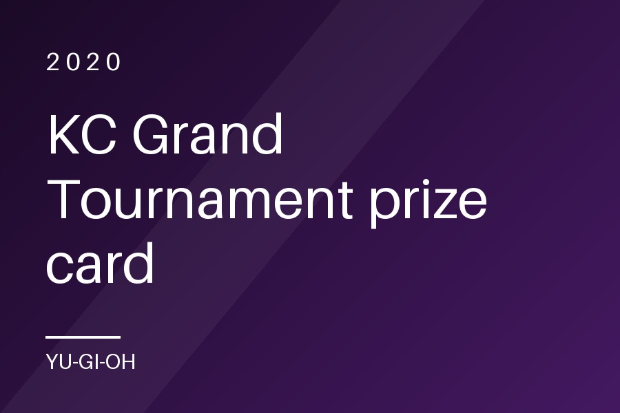 KC Grand Tournament prize card
