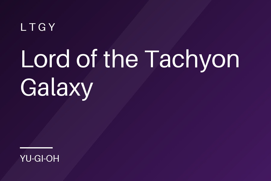 Lord of the Tachyon Galaxy