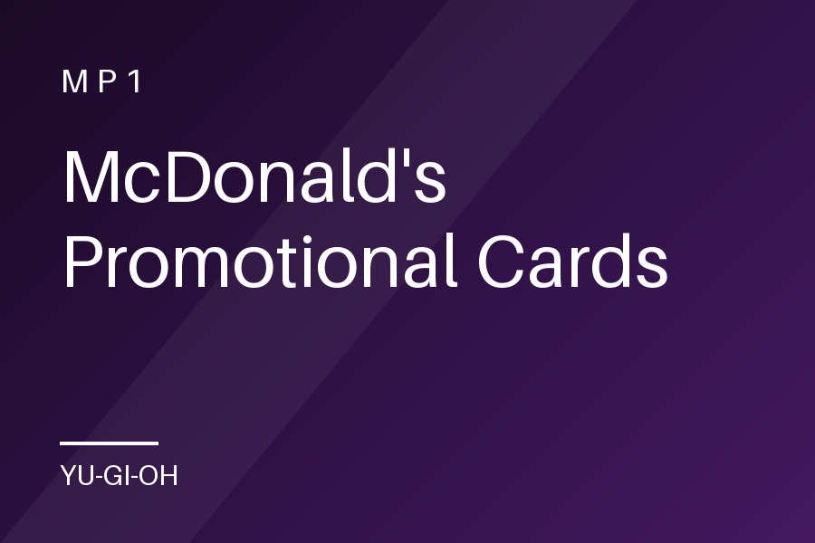 McDonald's Promotional Cards