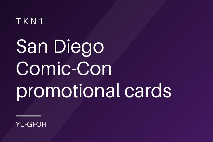 San Diego Comic-Con promotional cards