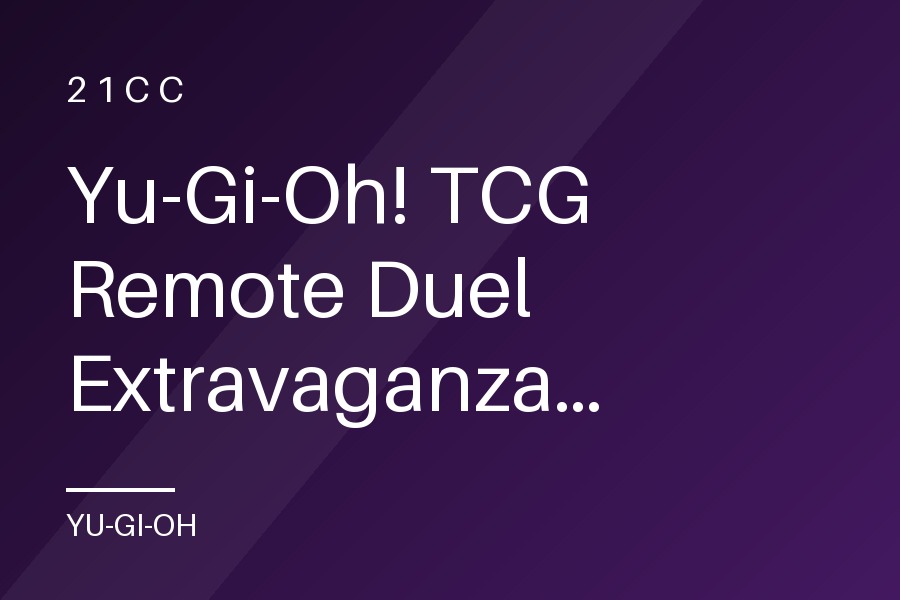 Yu-Gi-Oh! TCG Remote Duel Extravaganza participation card