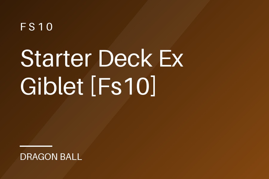 Starter Deck Ex Giblet [Fs10]